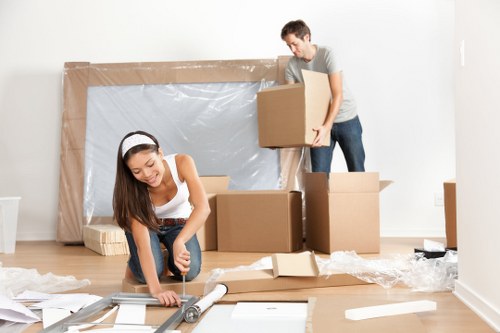 Local removal team supporting a house move in Ilford