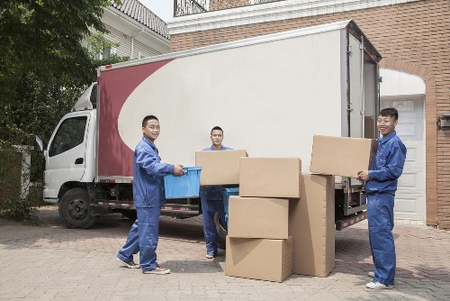 Local removals team planning a house move in Ilford