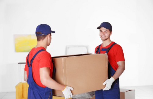 Man and van moving boxes and furniture in Ilford