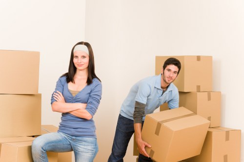 Preparing desks, boxes, and IT equipment for an office move