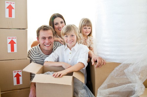 Local business removals with careful loading and transport preparation