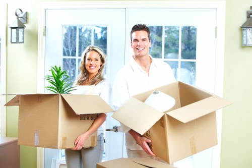 Packing and loading furniture for a home move in Ilford