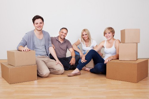 Removal company team handling a formal complaint professionally